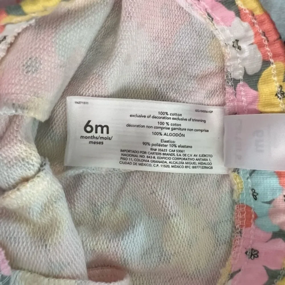 Carter's‎ Baby Floral Pull-On Shorts and Carter's Baby Pull- On Shorts Bundle